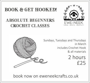 Crochet Classes - New Dates and Classes