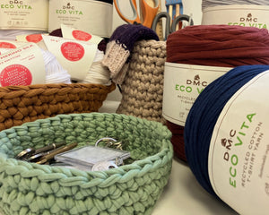 Making Simple Crochet Baskets - Sunday 23rd March 2025