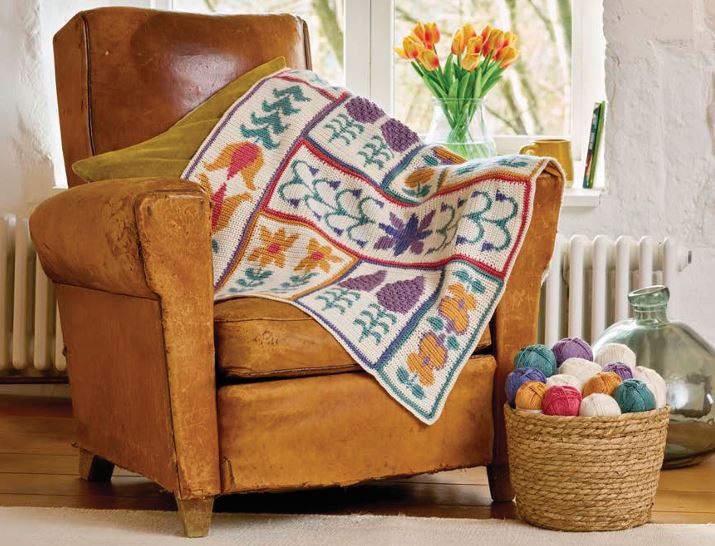 West Yorkshire Spinners Springtime Blanket 2025 CAL kit - Pre order