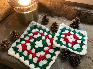 Next Steps Crochet - Christmas Granny Square - Sunday 27th October